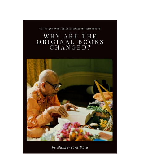 Why Are The Original Books Changed